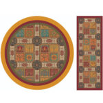 Tischdecke Rund + Runner GRR03