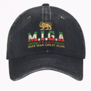 Vintage Cap „MIGA – Make Iran Great Again“