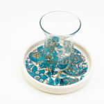 Tee Tasse Termeh Design Türkis