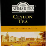 Schwarzer loser Ceylon Tee Ahmad